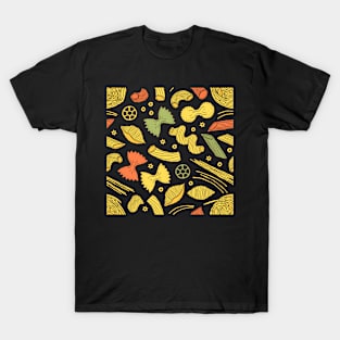 Pasta Pattern T-Shirt